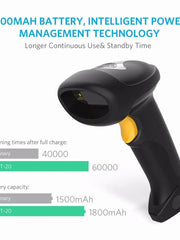 Load image into Gallery viewer, Inateck 2.4GHz Wireless Barcode Scanner - Black
