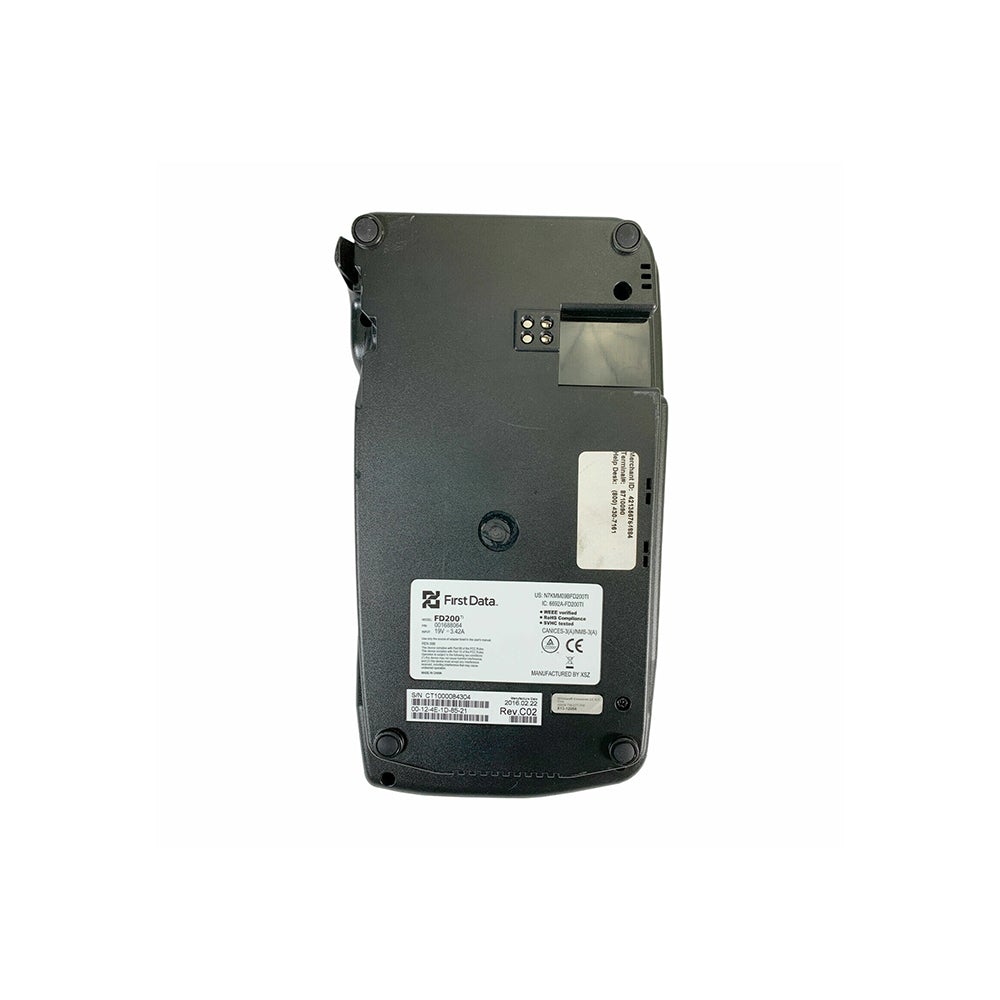First Data FD-200Ti Credit Card Terminal with TeleCheck ECA - Refurbis ...
